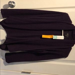 Stitch Fix Purple Cardigan